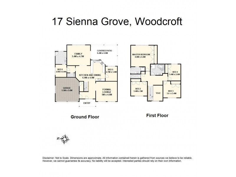 17 Sienna Grove, Woodcroft NSW 2767 Floorplan