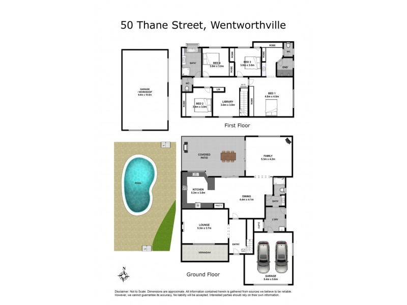50 Thane St, Wentworthville NSW 2145 Floorplan