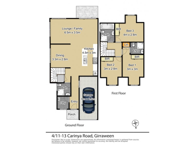 4/11-13 Carinya Road, Girraween NSW 2145 Floorplan