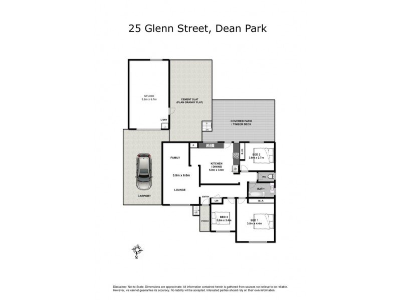 25 Glenn St, Dean Park NSW 2761 Floorplan