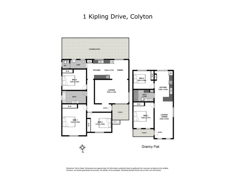 1 Kipling Drive, Colyton NSW 2760 Floorplan