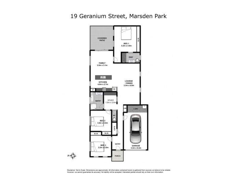 19 Geranium Street, Marsden Park NSW 2765 Floorplan