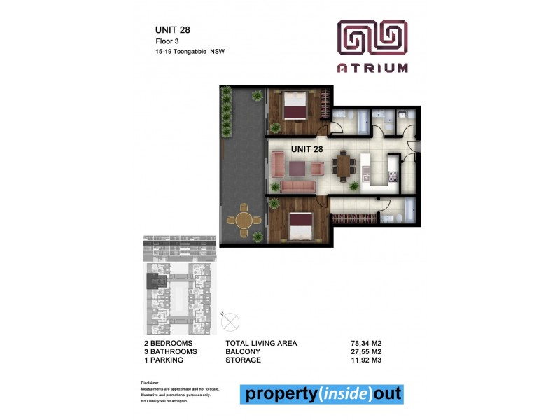 28/15-19 Toongabbie Rd, Toongabbie NSW 2146 Floorplan