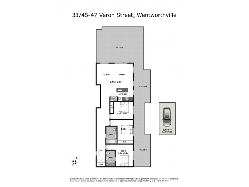 31/45-47 Veron Street, Wentworthville NSW 2145 Floorplan