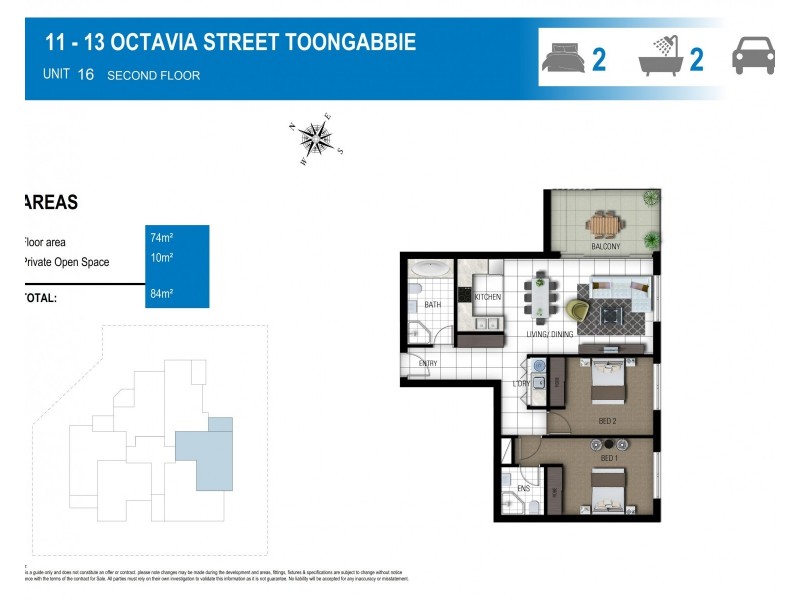 14/11-13 Octavia St, Toongabbie NSW 2146 Floorplan