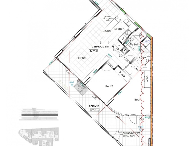 13/13-15 Civic Avenue, Pendle Hill NSW 2145 Floorplan