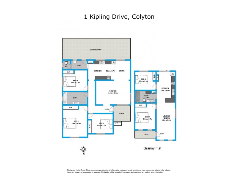 1 Kipling Drive, Colyton NSW 2760 Floorplan