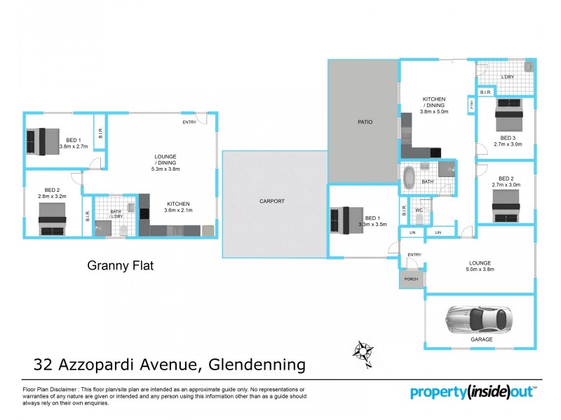32 Azzopardi Avenue, Glendenning NSW 2761 Floorplan