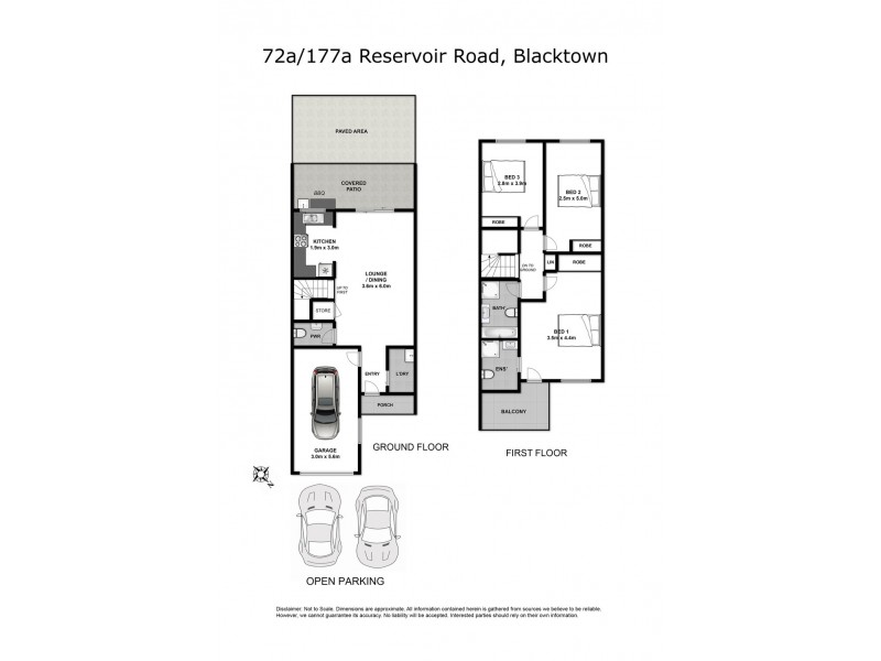 72a/177A Reservoir Road, Blacktown NSW 2148 Floorplan