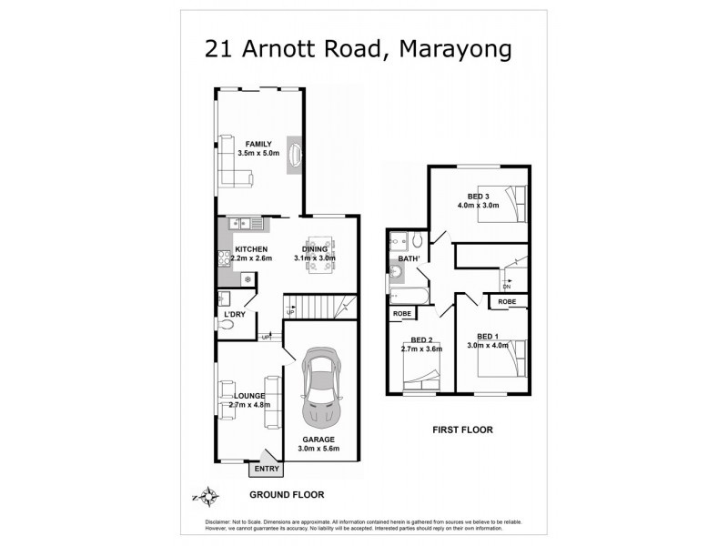 21 Arnott Road, Marayong NSW 2148 Floorplan
