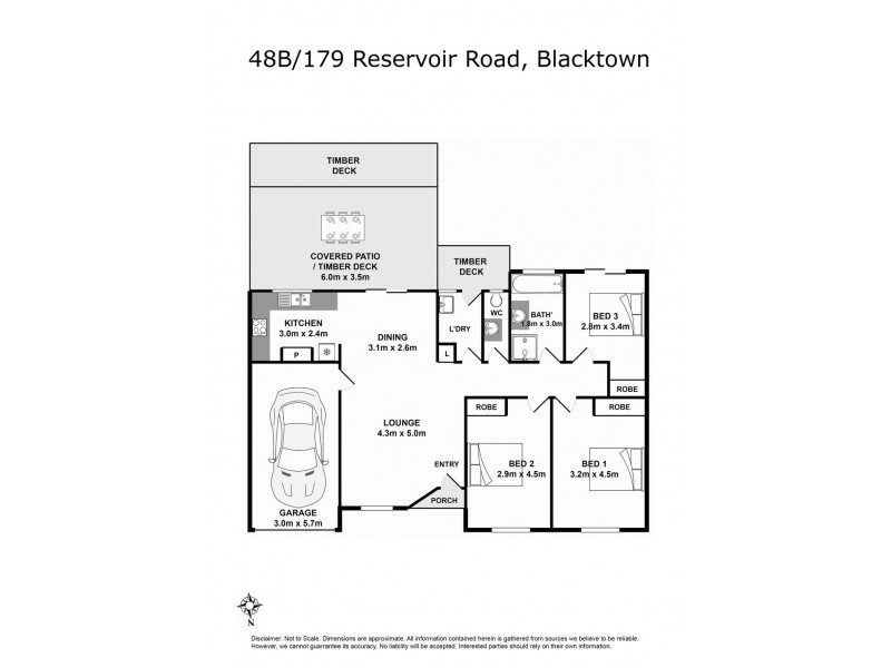 48B/179 Reservoir Road, Blacktown NSW 2148 Floorplan