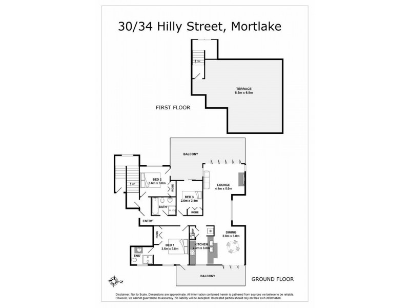30/30-34 Hilly Street, Mortlake NSW 2137 Floorplan