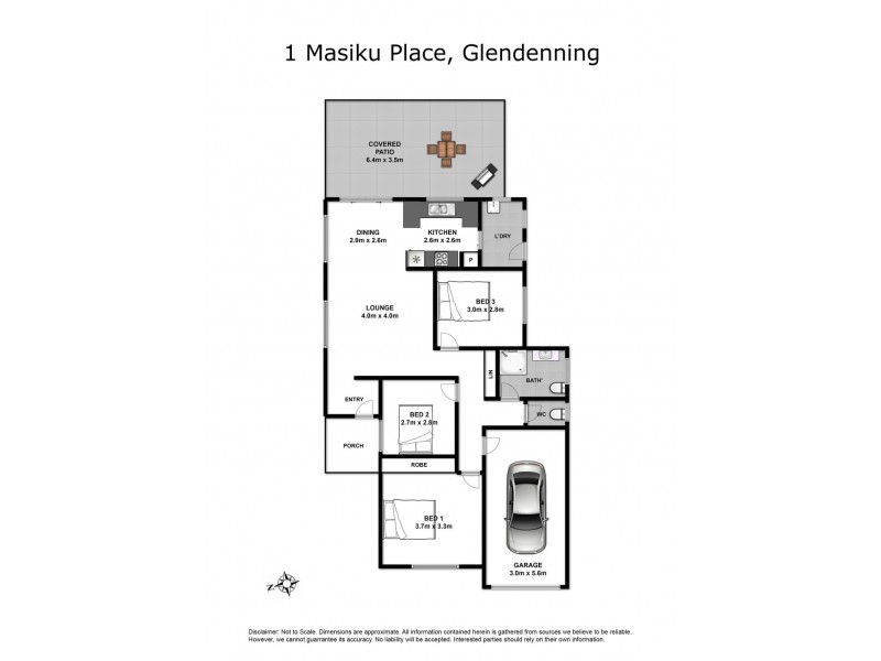 1 Masiku Place, Glendenning NSW 2761 Floorplan
