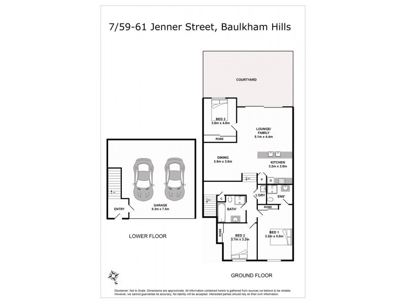 u7/59 Jenner Street, Baulkham Hills NSW 2153 Floorplan