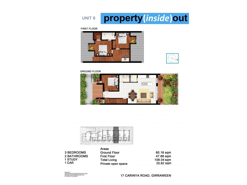 6/17 Carinya Road, Girraween NSW 2145 Floorplan