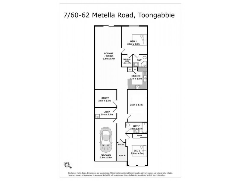 7/60-62 Metella Road, Toongabbie NSW 2146 Floorplan