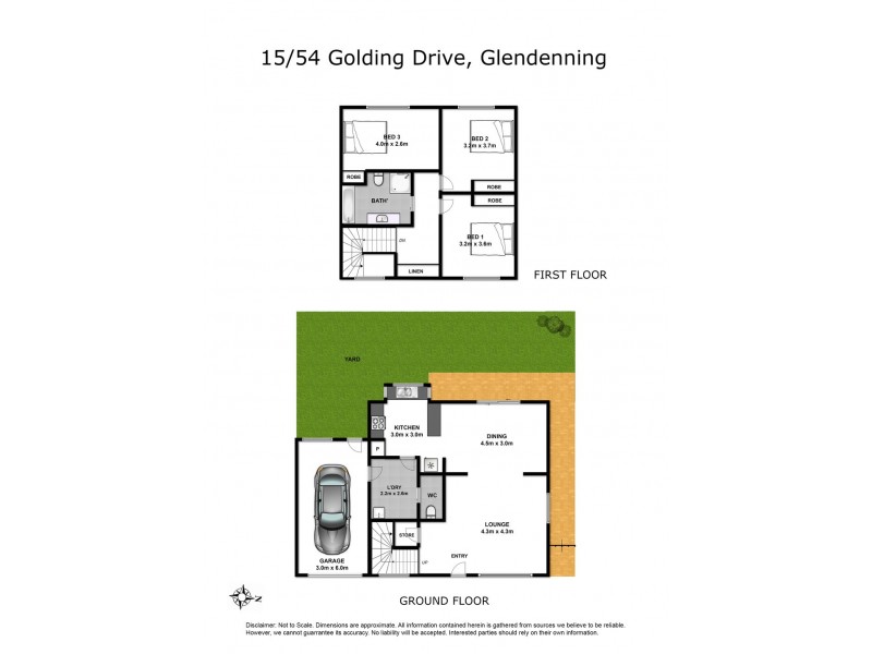 15/54 Golding Drive, Glendenning NSW 2761 Floorplan