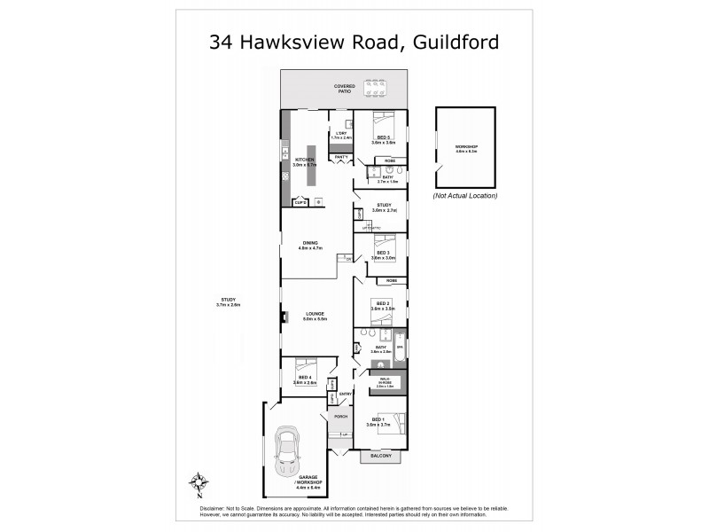 34 Hawksview Street, Granville NSW 2142 Floorplan