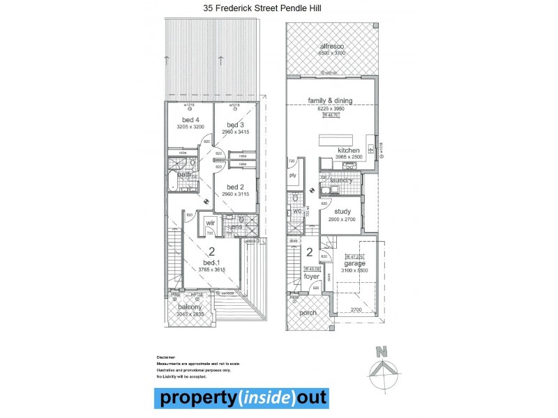 35 Frederick Street, Pendle Hill NSW 2145 Floorplan