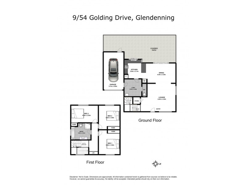 9/54 Golding Drive, Glendenning NSW 2761 Floorplan