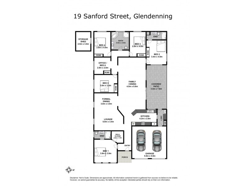 19 Sanford Street, Glendenning NSW 2761 Floorplan