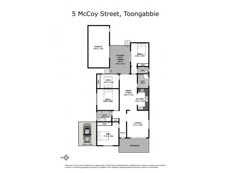 5 McCoy Street, Toongabbie NSW 2146 Floorplan