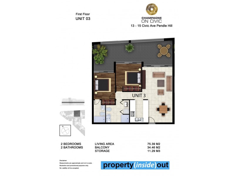 2/13-15 Civic Ave, Pendle Hill NSW 2145