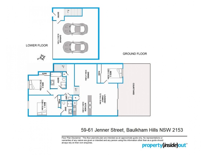 59-61 Jenner Street, Baulkham Hills NSW 2153 Floorplan