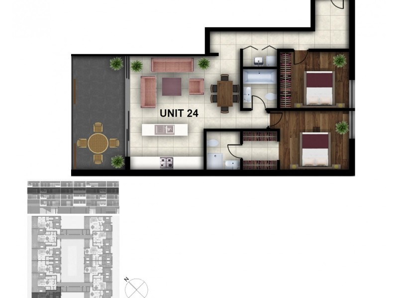 24/15-19 Toongabbie Rd, Toongabbie NSW 2146 Floorplan