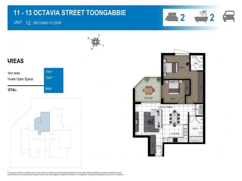 12/11-13 Octavia St, Toongabbie NSW 2146 Floorplan