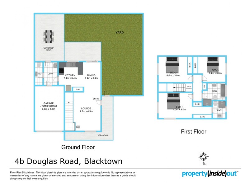 4B Douglas Road, Blacktown NSW 2148 Floorplan