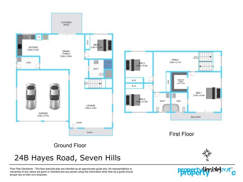 24B Hayes Road, Seven Hills NSW 2147 Floorplan