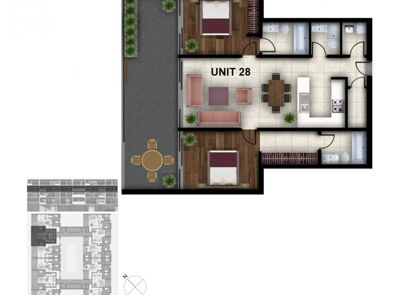 28/15-19 Toongabbie Rd, Toongabbie NSW 2146 Floorplan