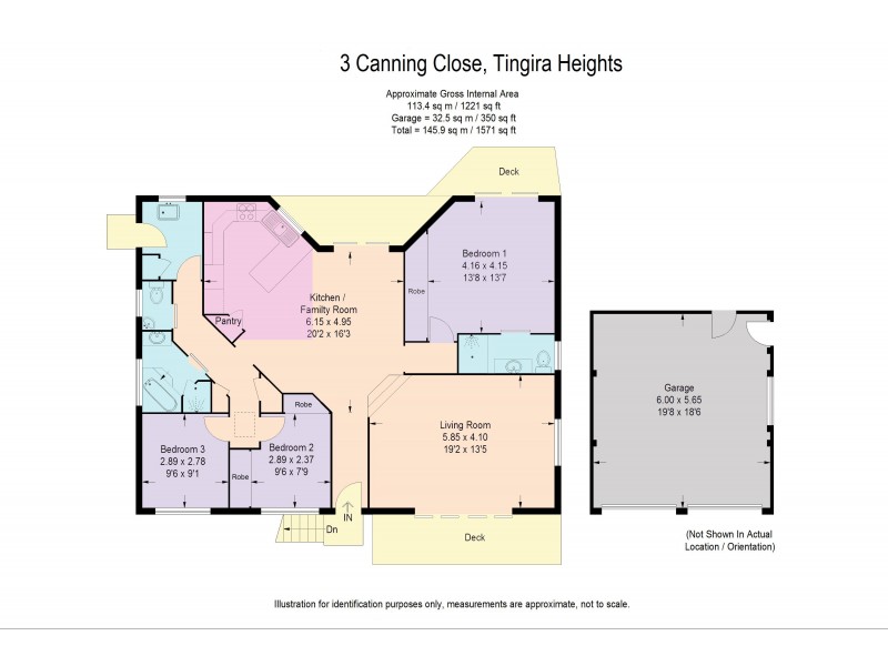 3 Canning Close, Tingira Heights NSW 2290 Floorplan
