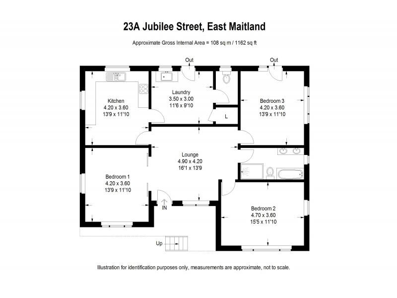 23 Jubilee Street, East Maitland NSW 2323 Floorplan