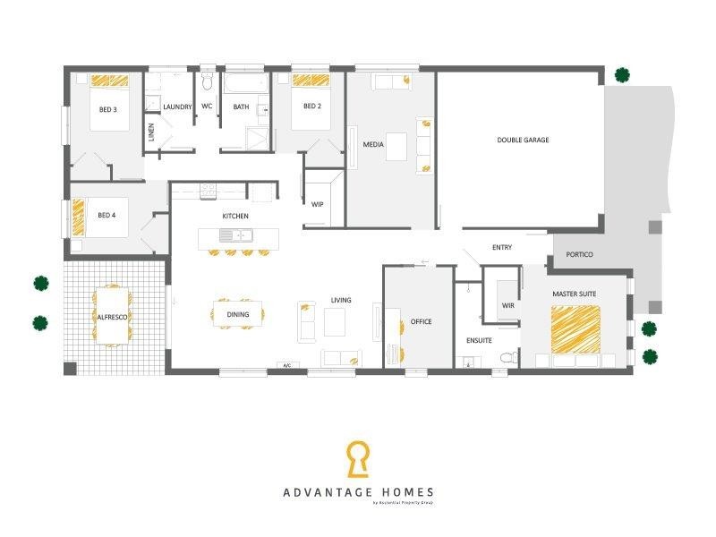 Lot 502 Abberton Parkway, Branxton NSW 2335 Floorplan