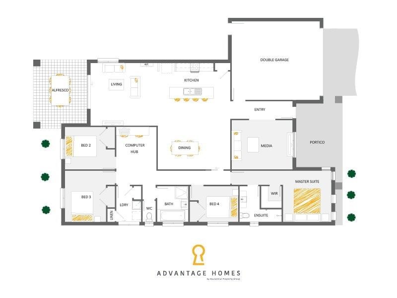 Lot 846 Moylan Vista, Branxton NSW 2335 Floorplan