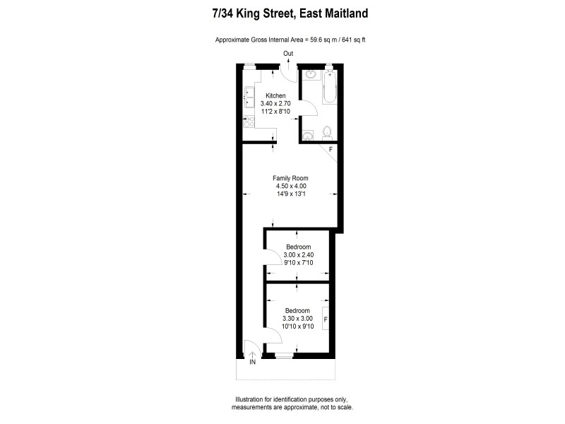 7/34 King Street, East Maitland NSW 2323 Floorplan