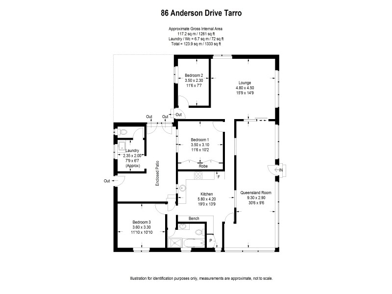 86 Anderson Drive, Tarro NSW 2322 Floorplan