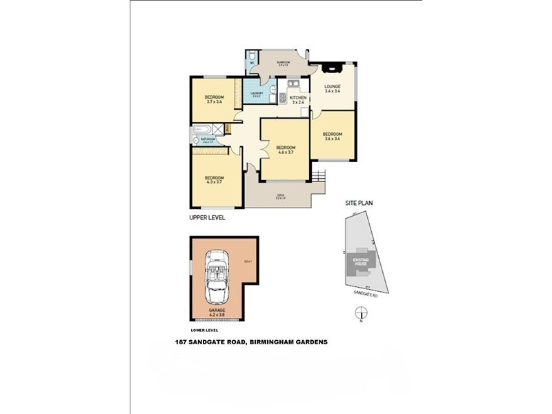 187 Sandgate Road, Birmingham Gardens NSW 2287 Floorplan