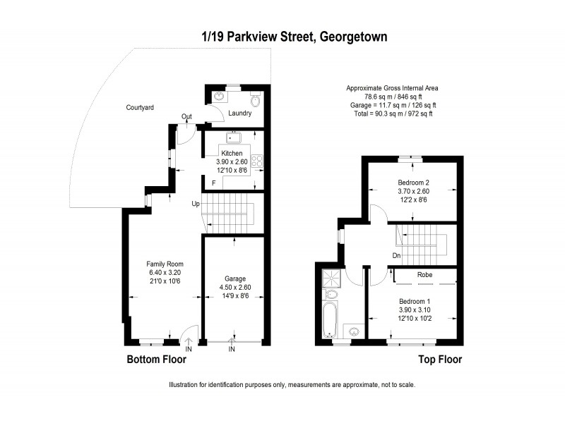 1/19 Parkview Street, Georgetown NSW 2298 Floorplan