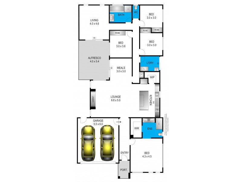 31 Anstead Avenue, Curlewis VIC 3222 Floorplan