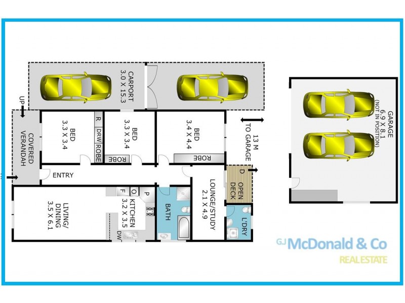110 Britannia Street, Geelong West VIC 3218 Floorplan