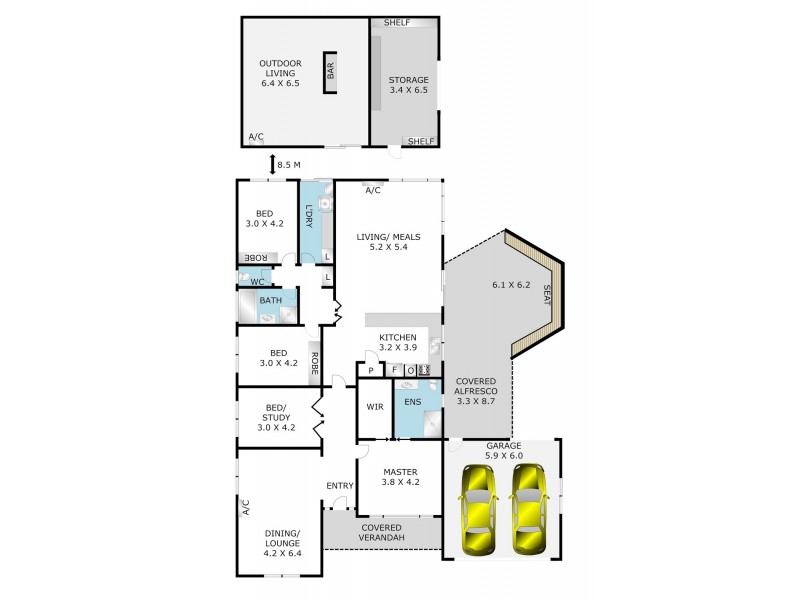 4-5 Sparrow Court, Lara VIC 3212 Floorplan