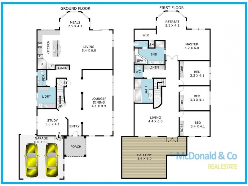5 Hillcrest Court, Highton VIC 3216 Floorplan
