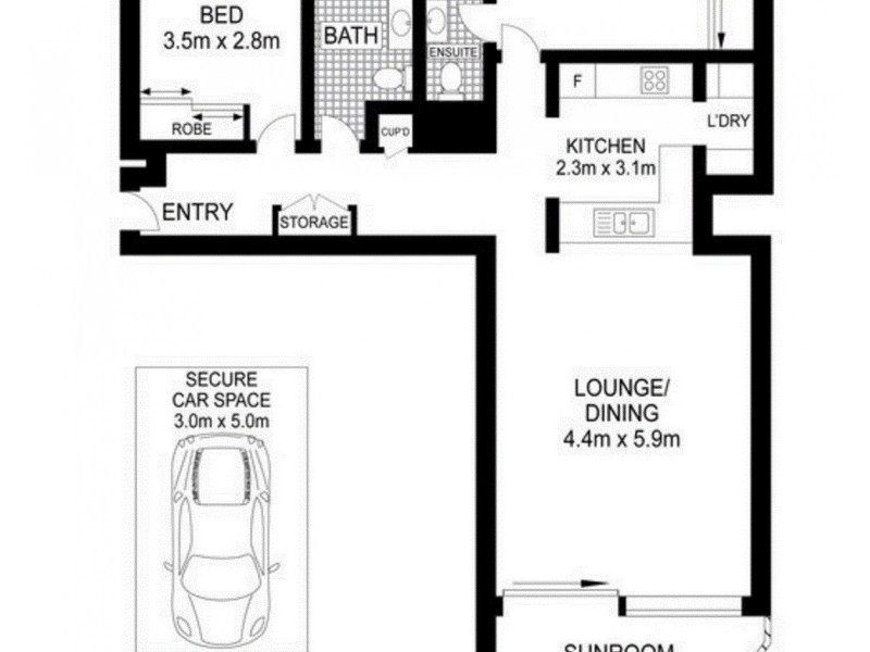 89 / 267 Castlereagh Street, Sydney NSW 2000 Floorplan