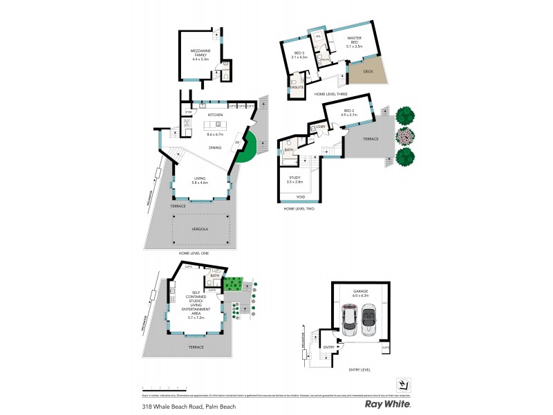 318 Whale Beach Road, Palm Beach NSW 2108 Floorplan
