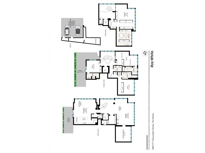 28 A / 171 Gloucester Street, Sydney NSW 2000 Floorplan