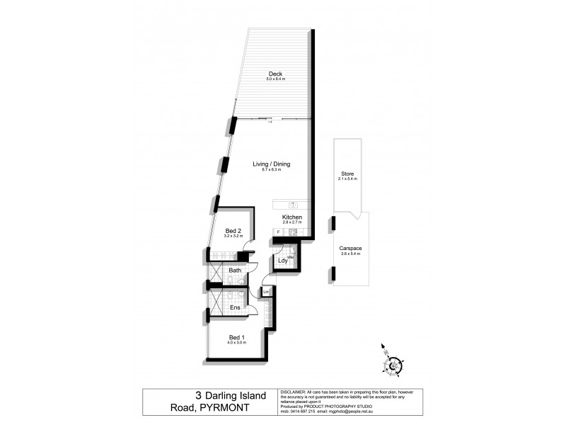 3 Darling Island Road, Pyrmont NSW 2009 Floorplan