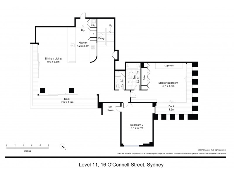 16 / 16 O’Connell Street, Sydney NSW 2000 Floorplan